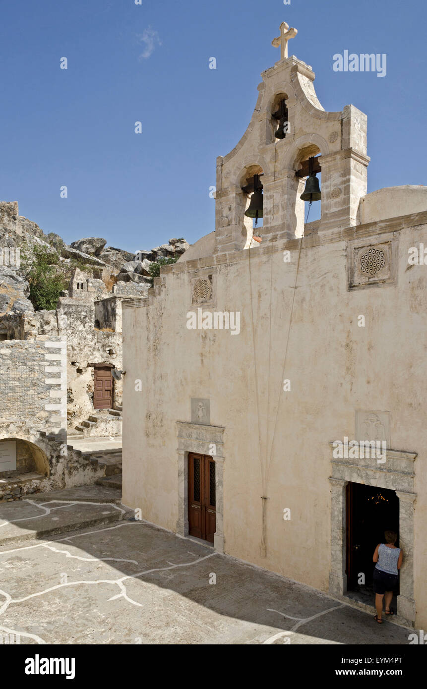 Crete, monastery Píso Préveli, Stock Photo