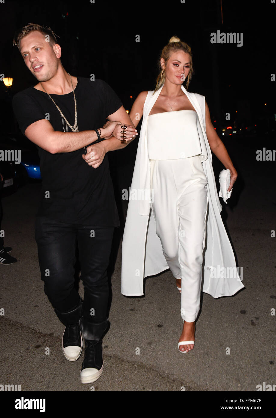 'The Only Way Is Essex' cast members party at Cavalli Club in Marbella