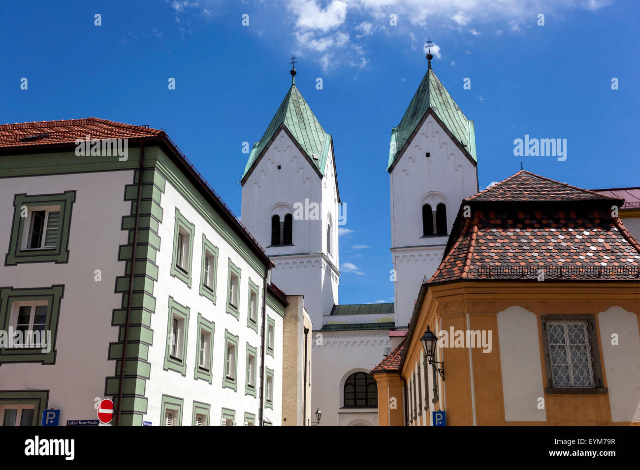 Holy Cross Monastery Church Passau, Germany Stock Photo