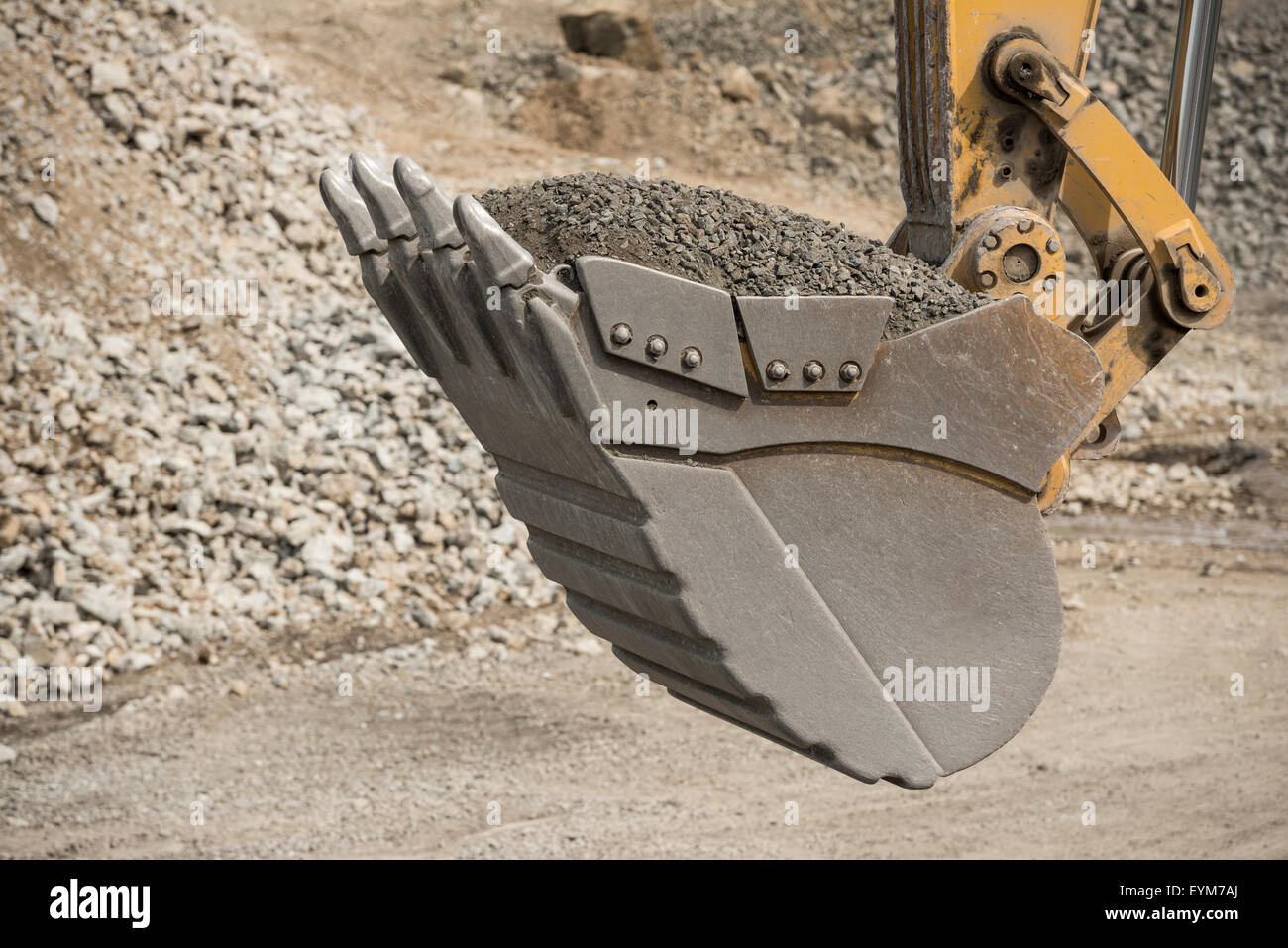 Shovel excavator Stock Photo