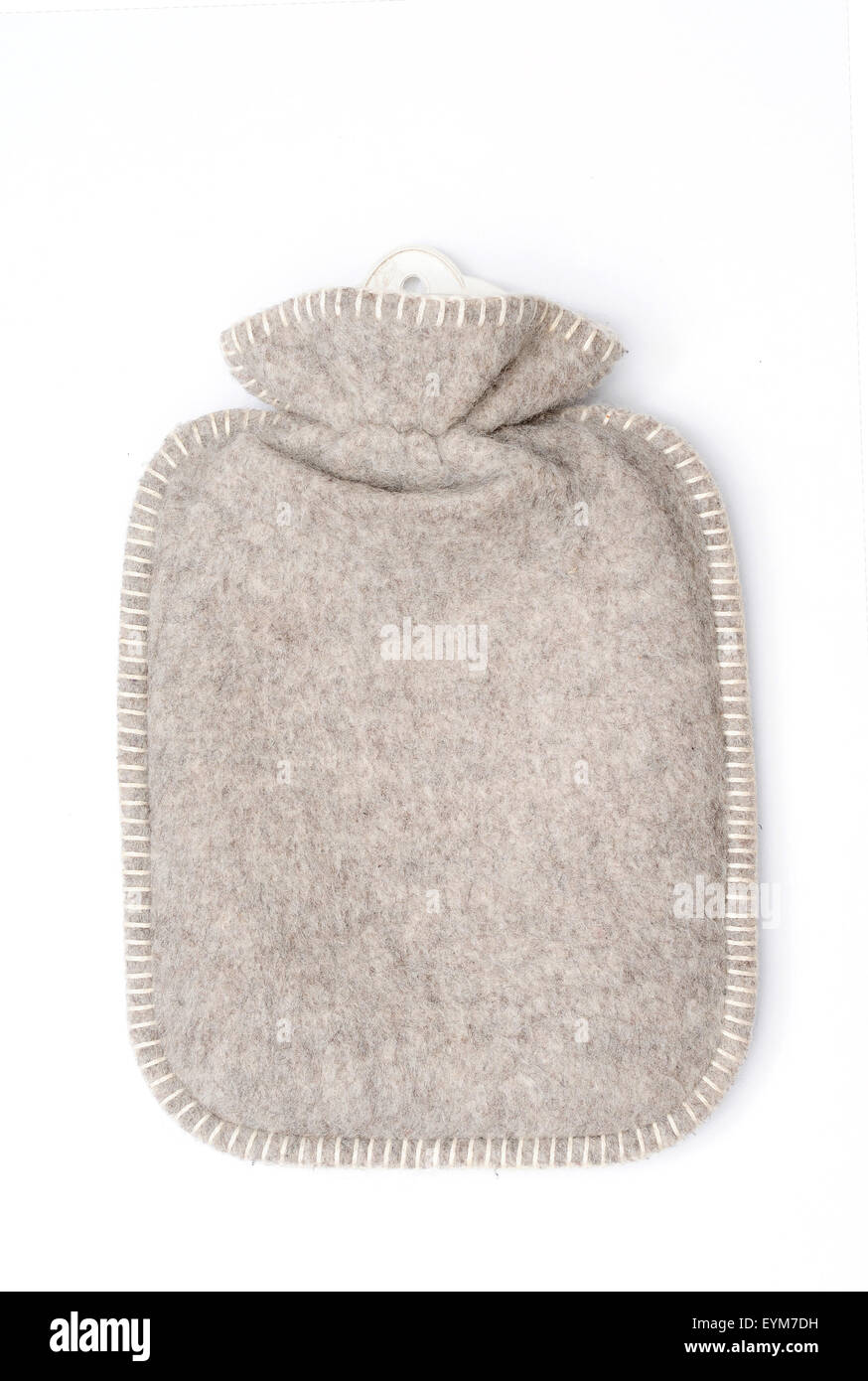 Hotwater bottle, fleece wool Stock Photo Alamy