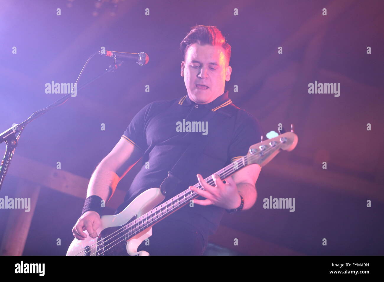 Penrith, Cumbria, UK. 31st July, 2015. Colt 45 perform live on the Woodlands Stage at Kendal Calling 2015. Credit:  SJN/Alamy Live News Stock Photo