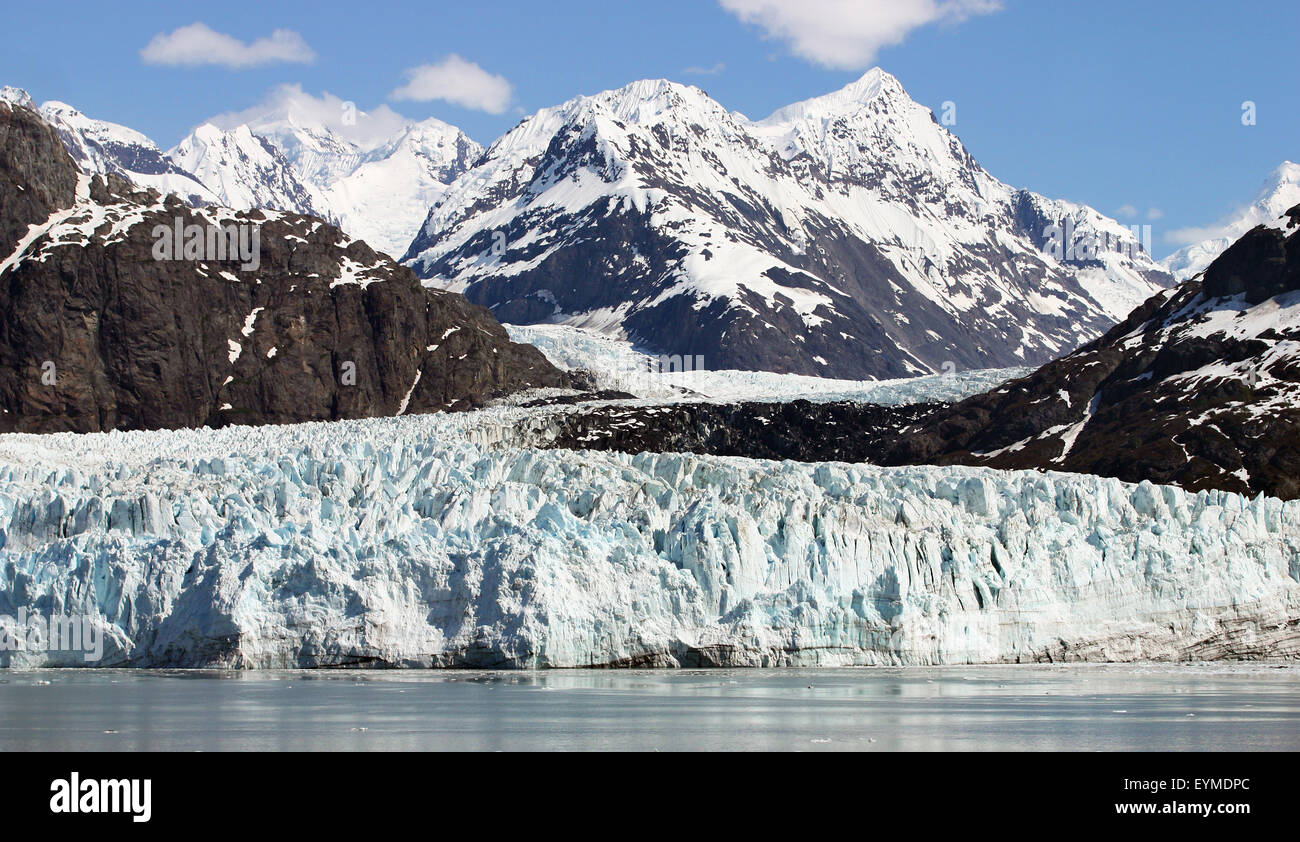 Scenery of Glacier Bay in Alaska Stock Photo