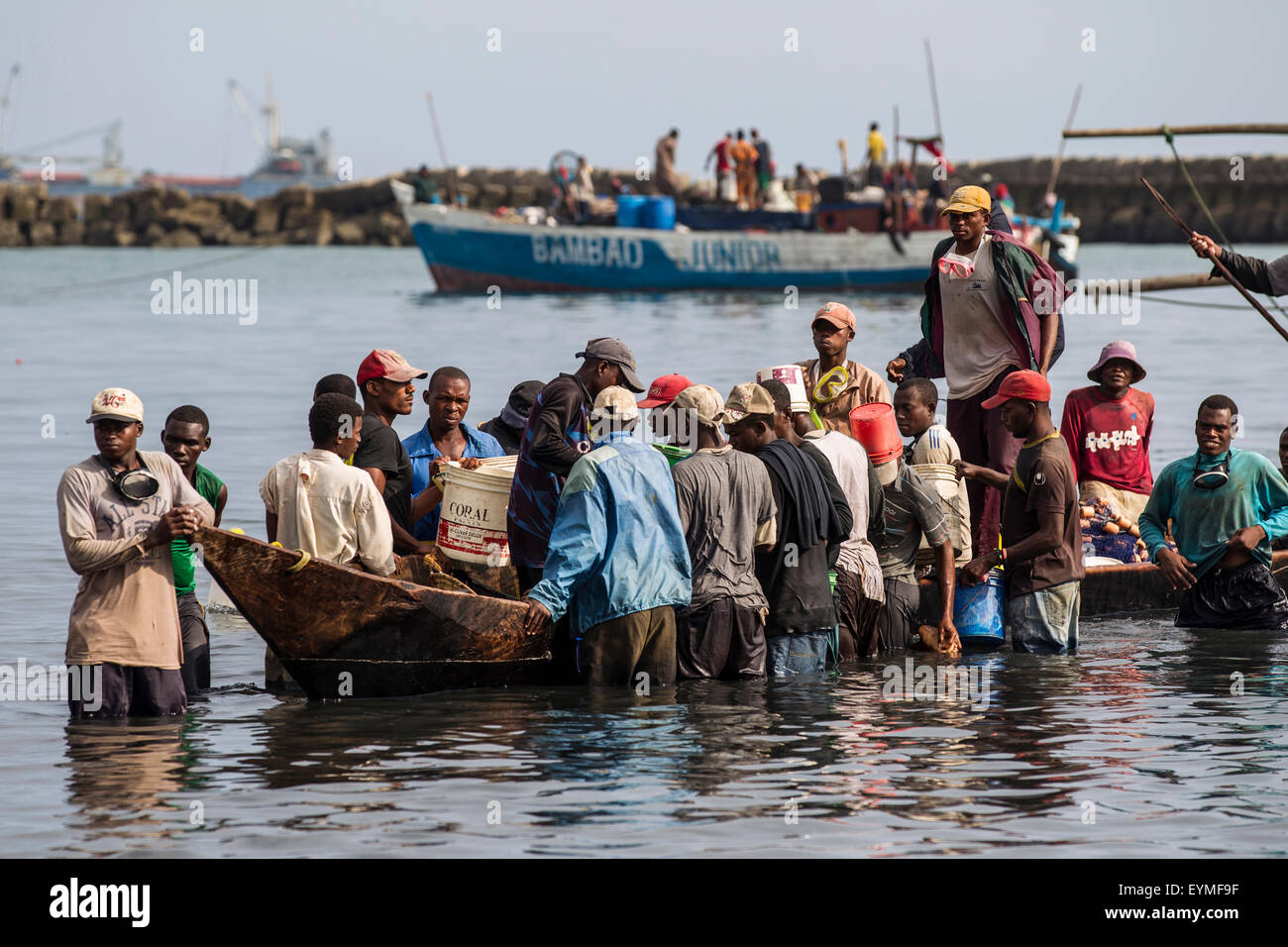 Tanzania, Zanzibar, Zanzibar City, historical centre Stone Town, fish ...