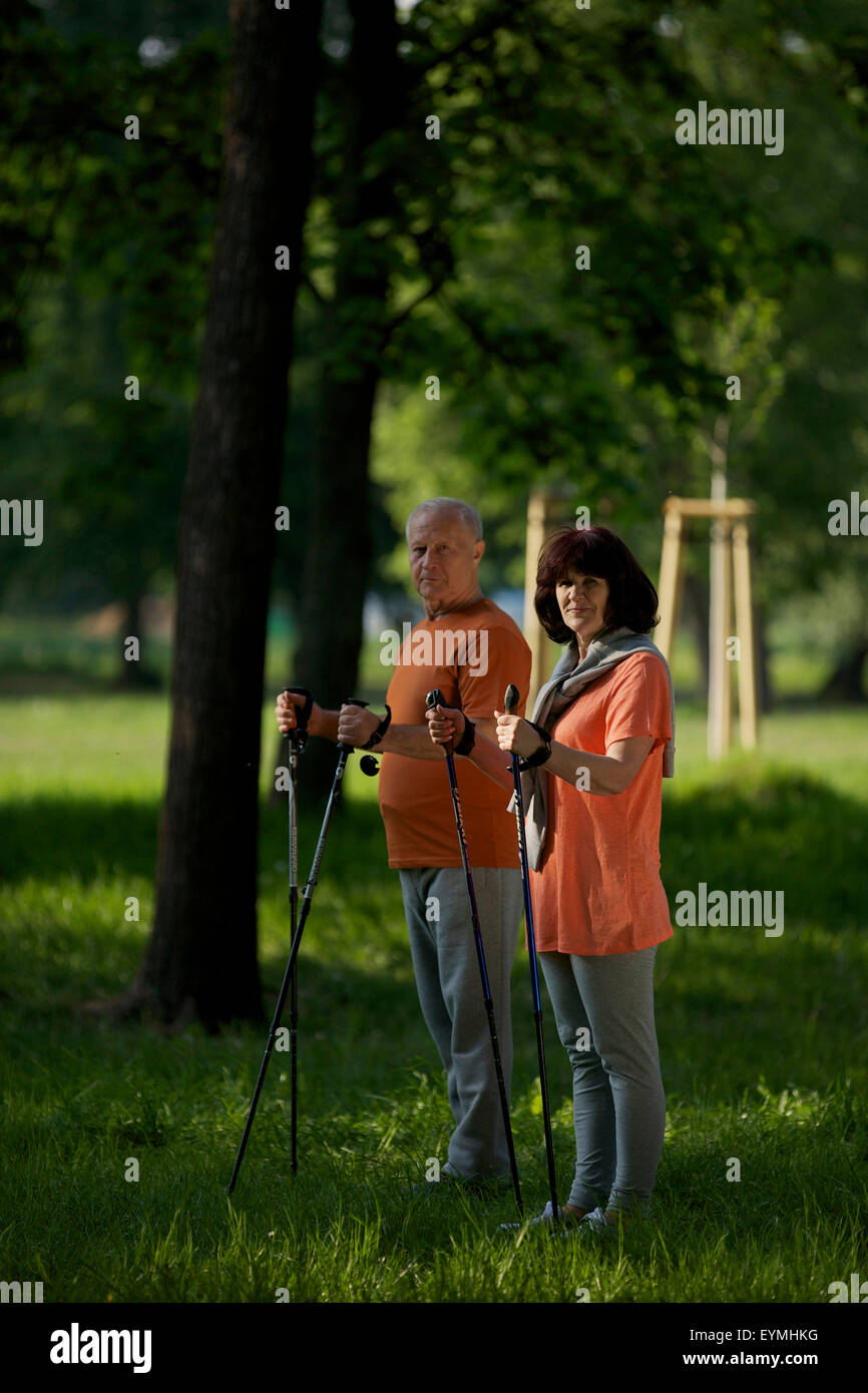 Older man walking outside hi-res stock photography and images - Alamy