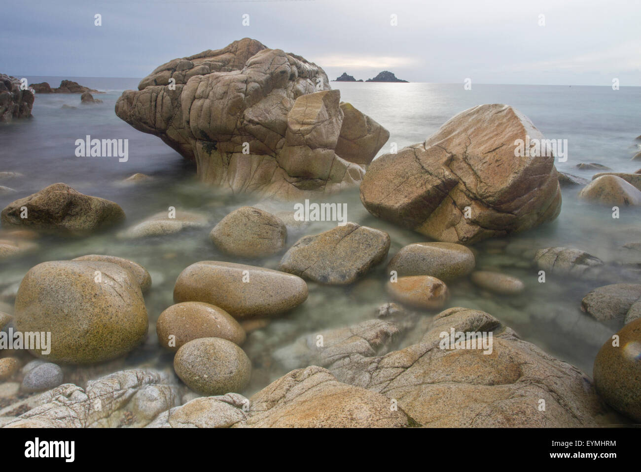 Cot Valley Beach, Cornwall Stock Photo Alamy