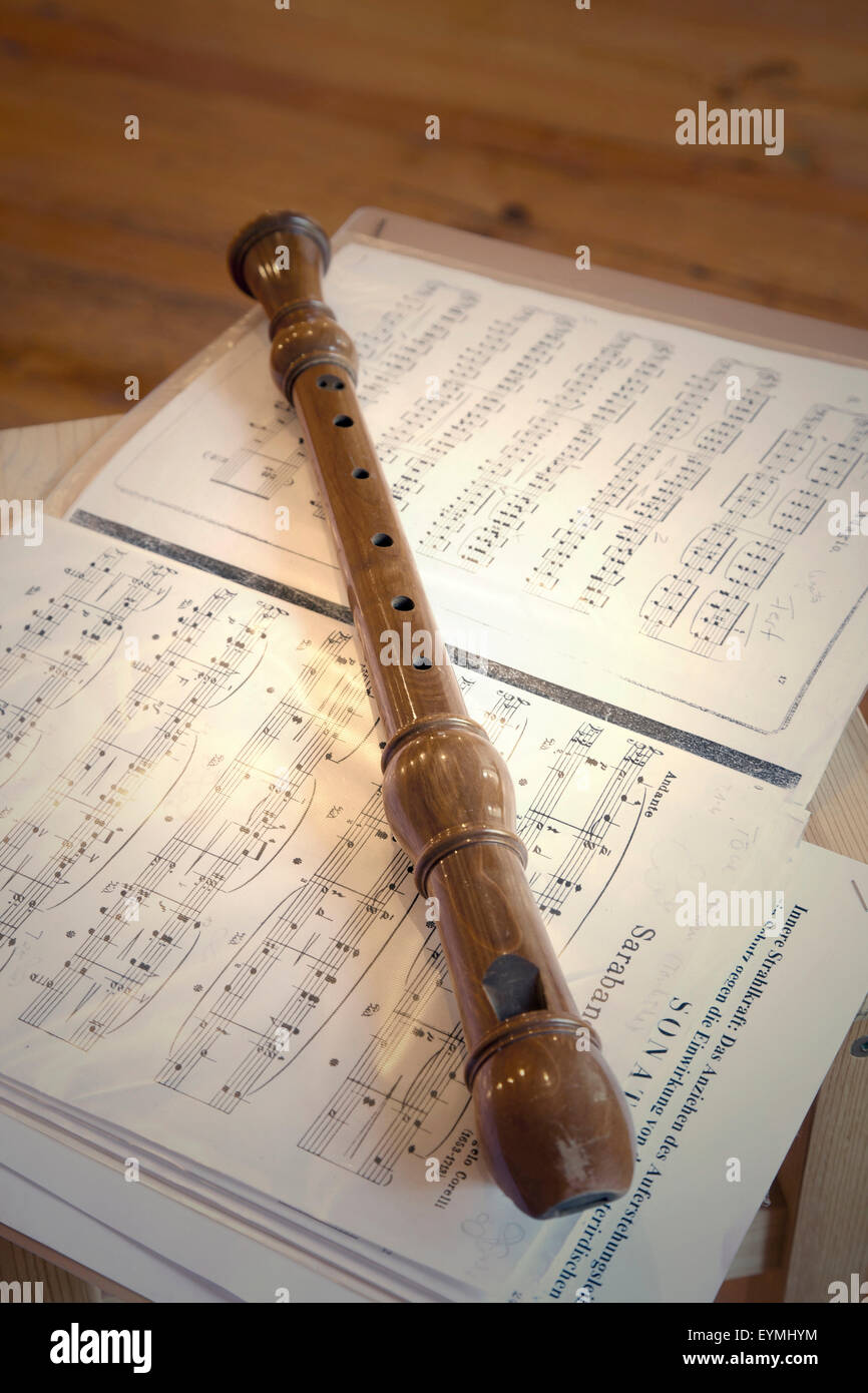 Music, music instrument, making music, flute, marks Stock Photo Alamy