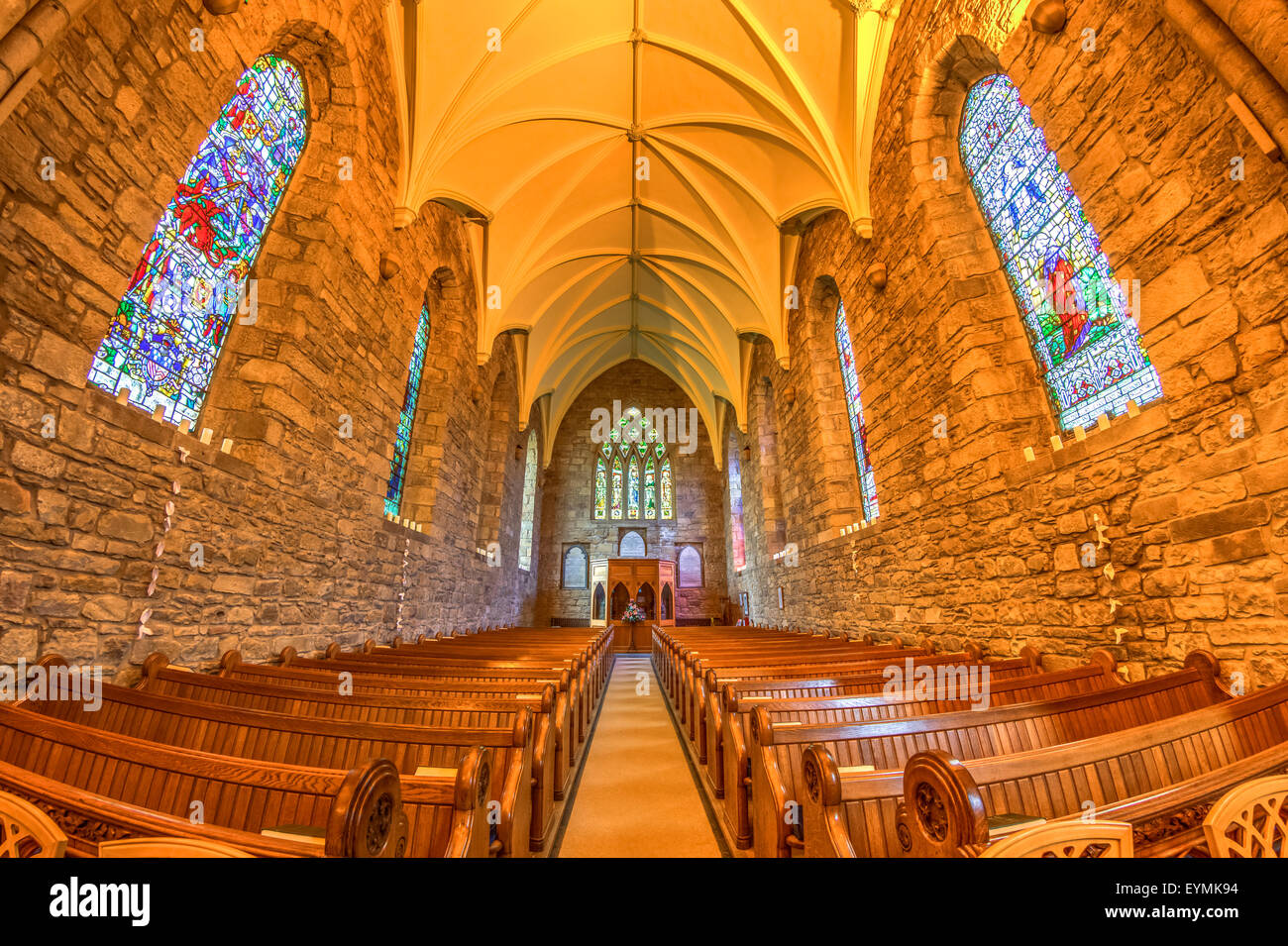 Dornoch Cathedral Scottish Highlands Stock Photo Alamy