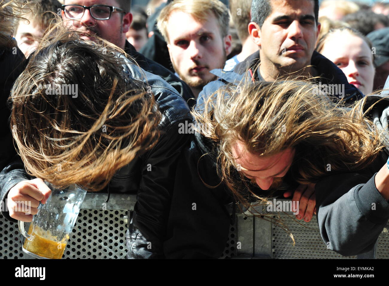 Wacken Open Air 2015, Germany. Editorial use only. Stock Photo