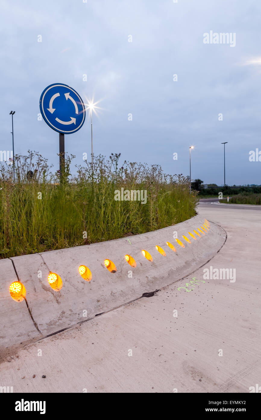 There is a traffic sign indicating that it is possible at any point ...