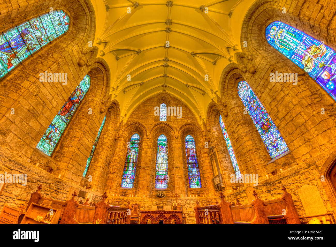 Dornoch Cathedral Scottish Highlands Stock Photo Alamy