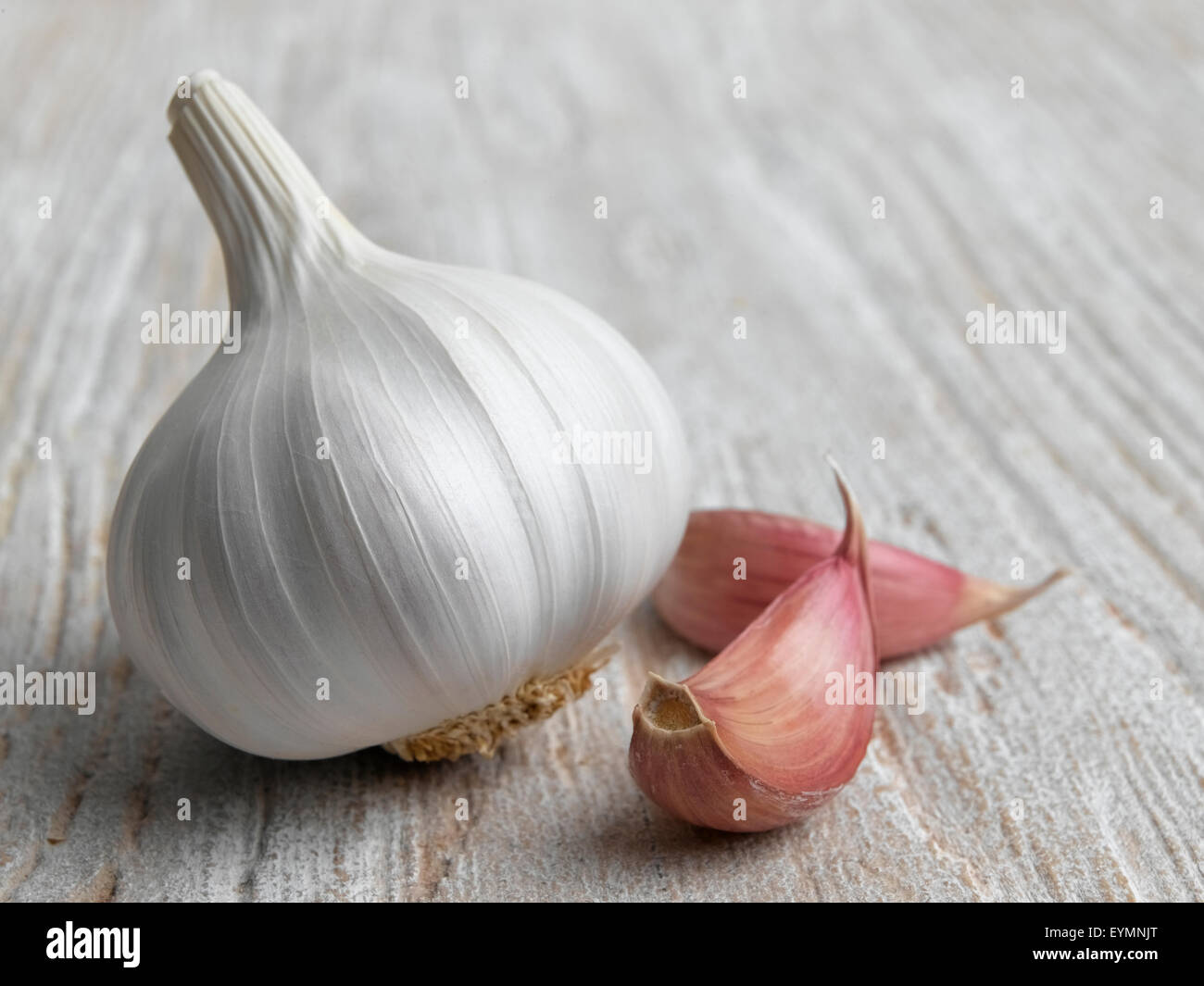 Garlic bulb Stock Photo