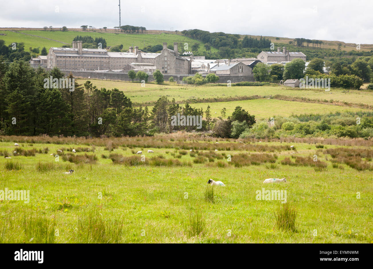 Dartmoor prison at Princetown, Dartmoor national park, Devon, England
