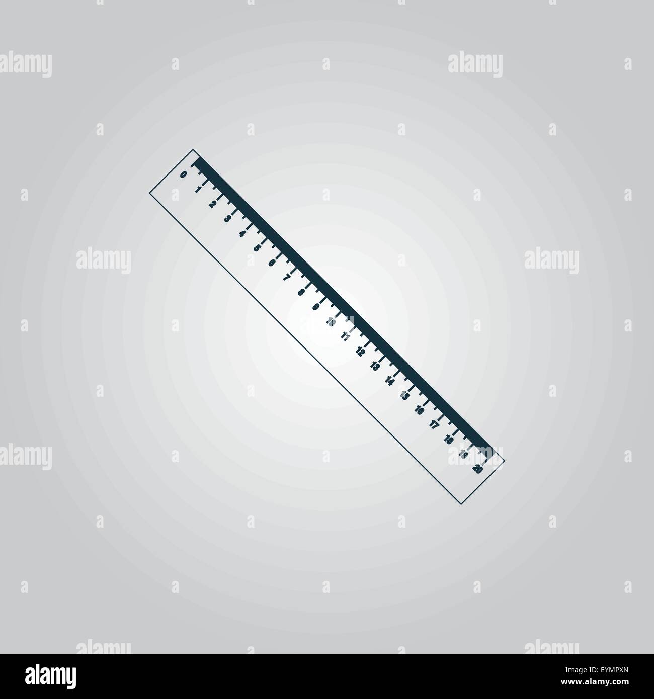 Straightedge vector icon Stock Vector Image & Art Alamy