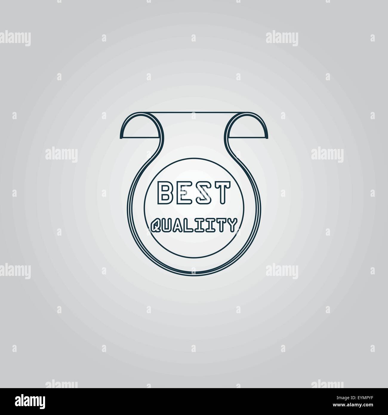 Best Quality Icon, Badge, Label or Sticker Stock Vector Image & Art Alamy