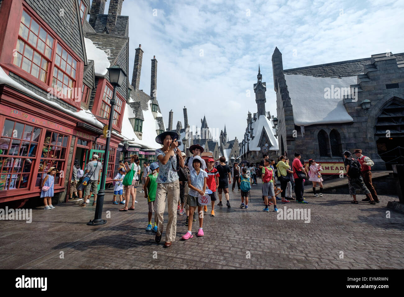 Harry Potter world at Universal Studios in Osaka, Japan Stock Photo - Alamy