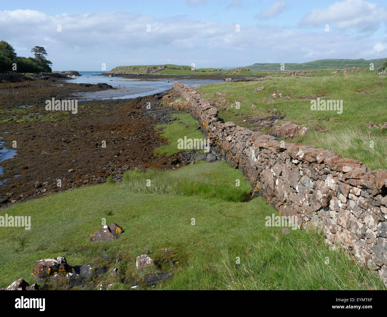 Croig estuary, Isle of Mull, Scotland, July 2015 Stock Photo