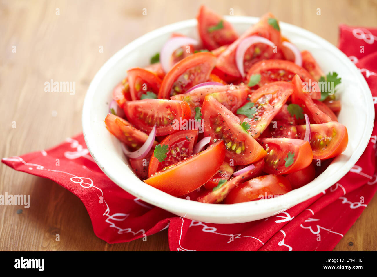 Овощной салат к шашлыку