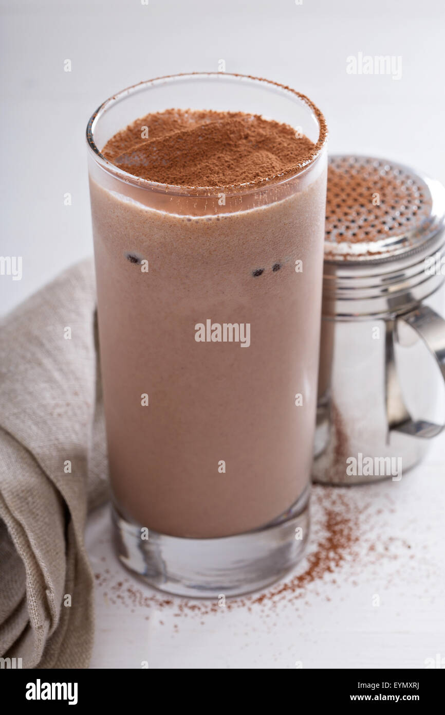Download Chocolate Milkshake Glass High Resolution Stock Photography And Images Alamy PSD Mockup Templates