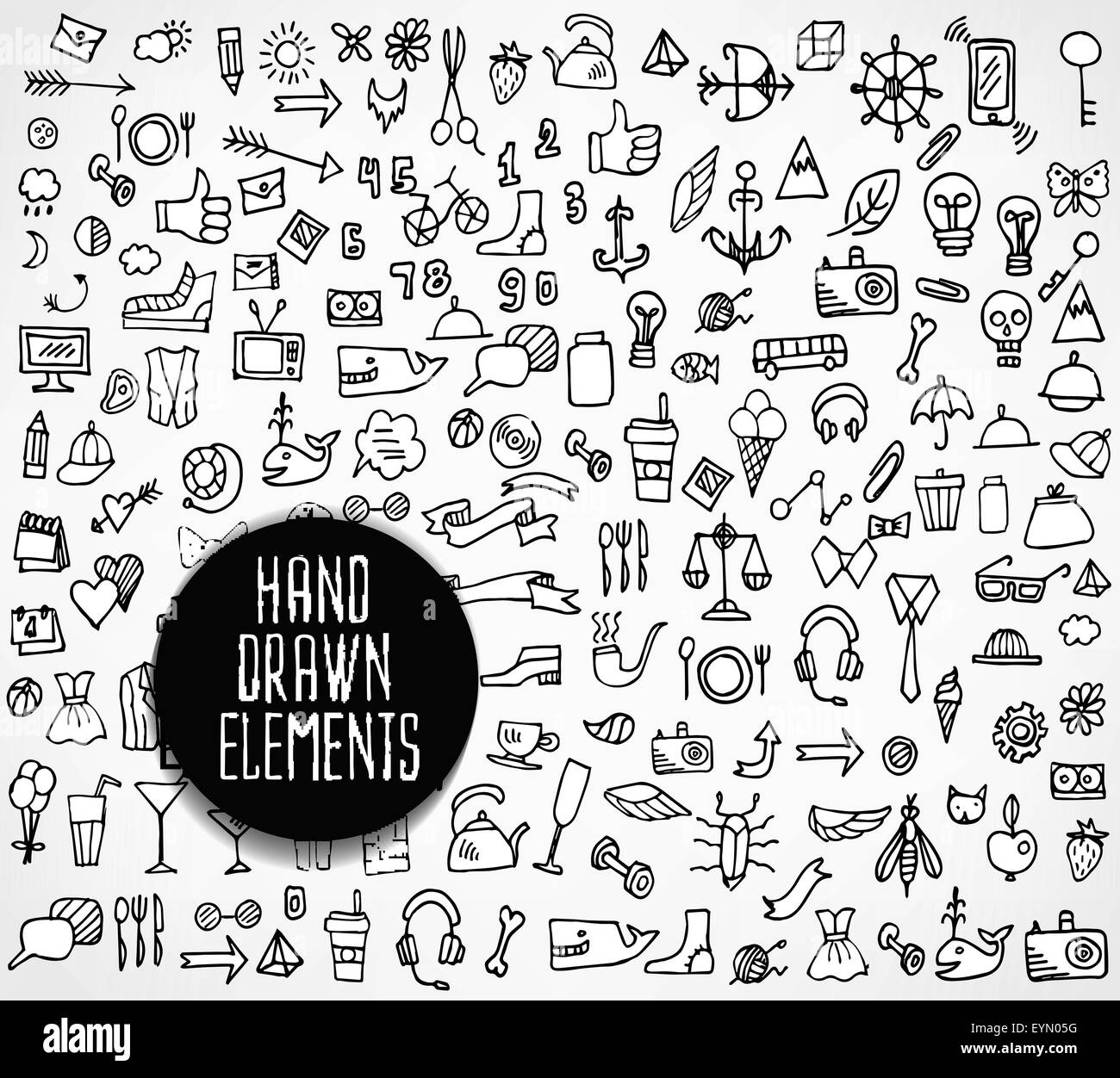Hand drawn vector illustration Stock Vector Image & Art - Alamy