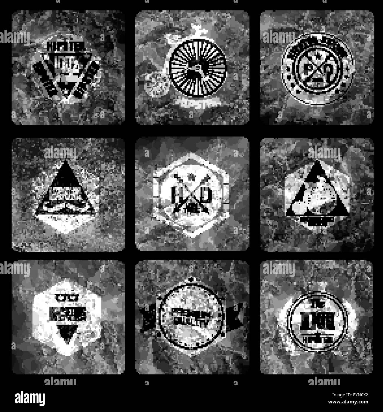 Beautiful old paper design elements Stock Vector Image & Art Alamy