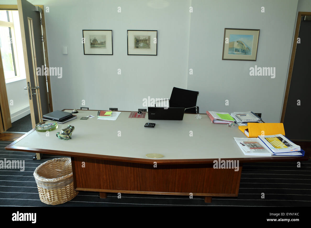 Philip Larkin S Former Desk In The Librarian S Office On The