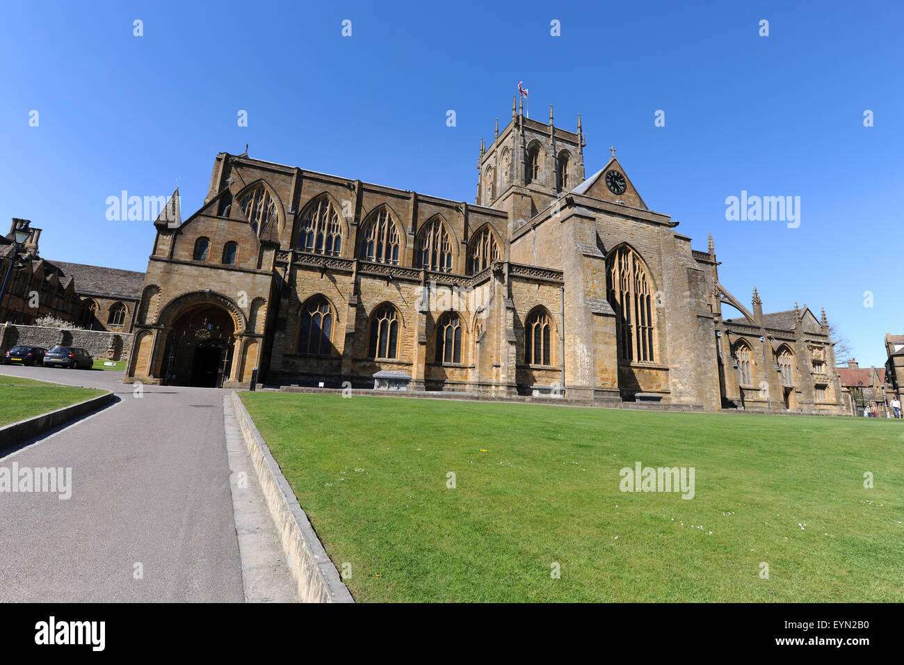 Sherborne Abbey, Dorset, England Stock Photo