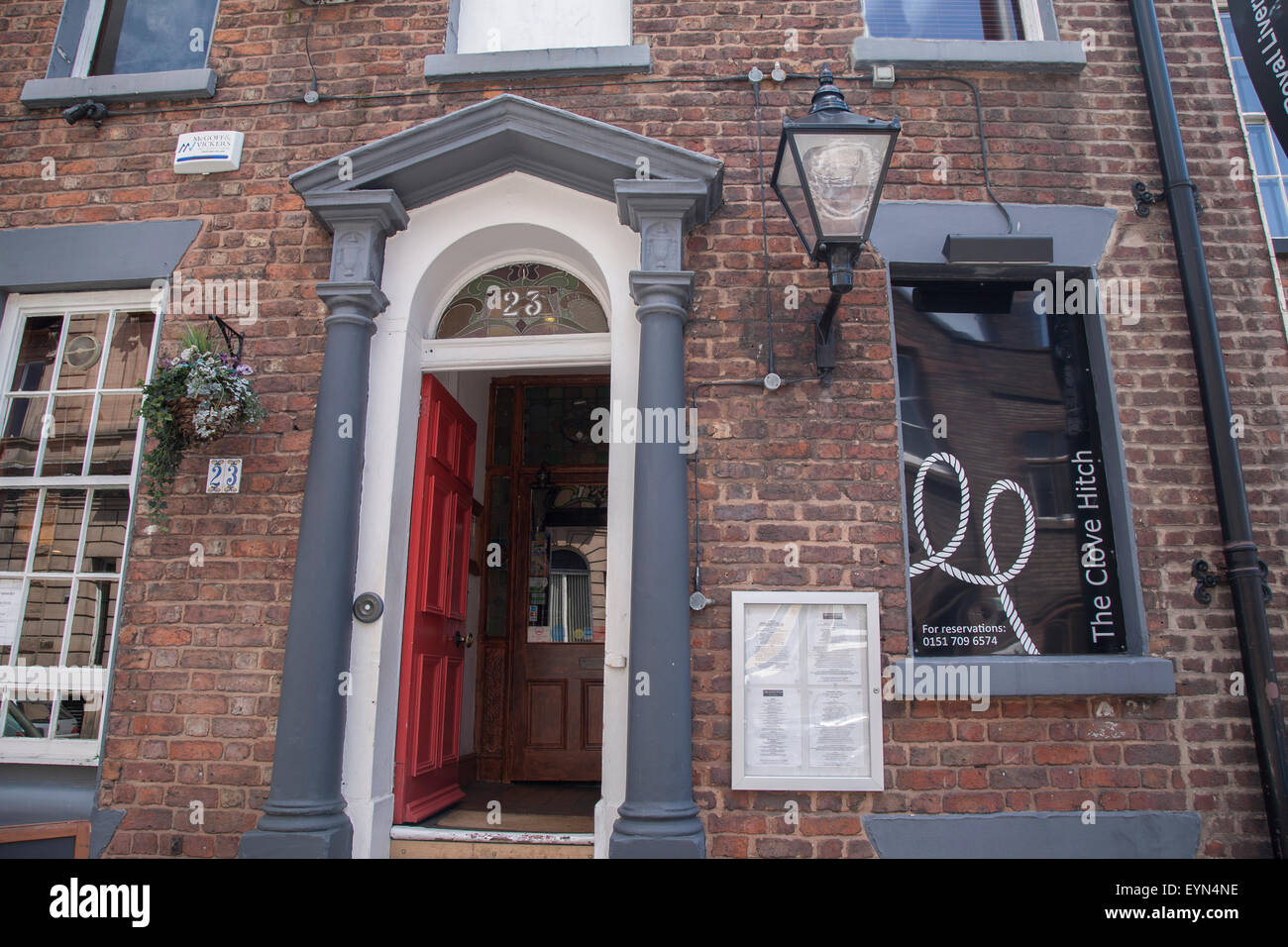The Clove Hitch Bar and Restaurant, Liverpool, England, UK Stock Photo Alamy