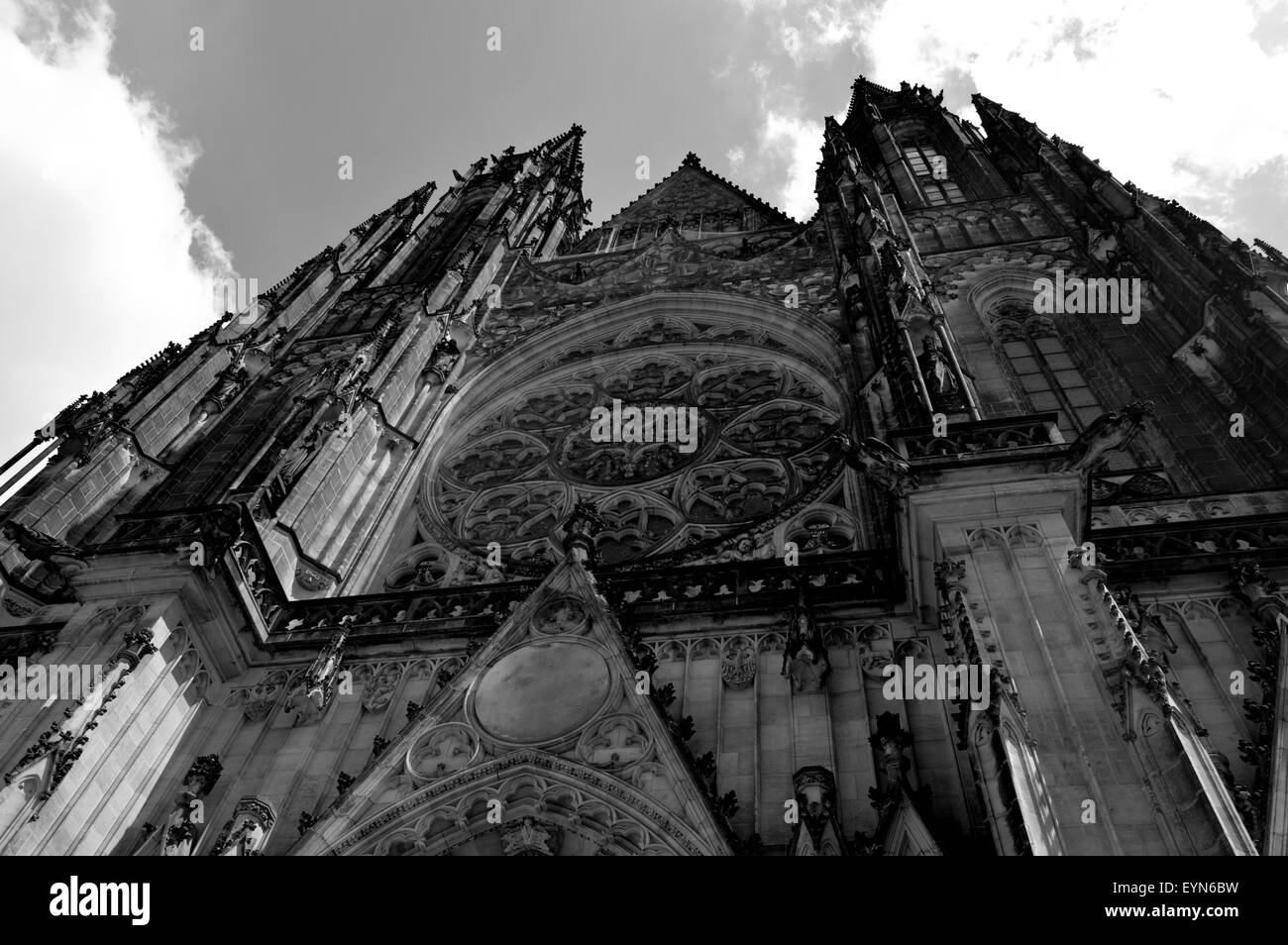 St. Vitus Cathedral Stock Photo