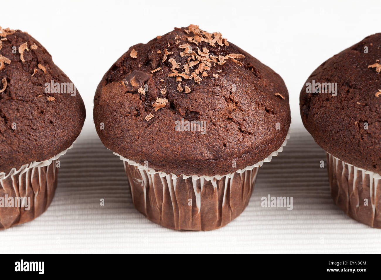 Sweet chocolate muffins Stock Photo - Alamy