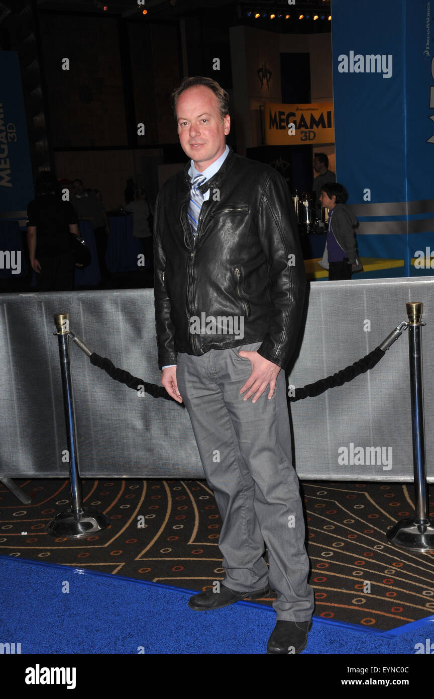 LOS ANGELES, CA - OCTOBER 30, 2010: Director Tom McGrath at the Los Angeles premiere of his new movie 'MegaMind' at Mann's Chinese Theatre, Hollywood. Stock Photo