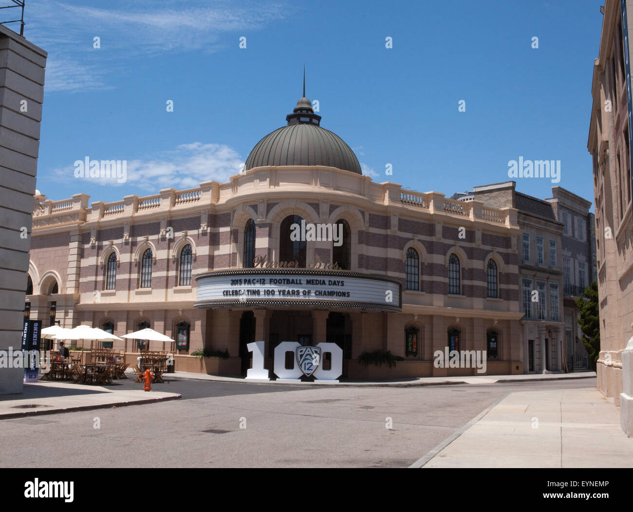 Burbank, CA. 30th July, 2015. Warner Bros. movie studios was the