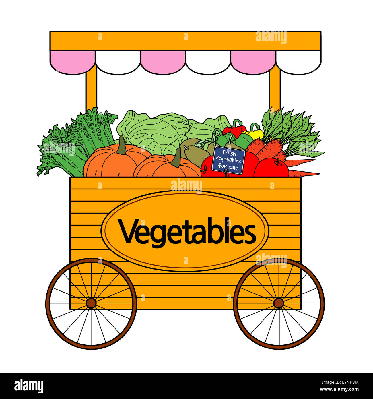 Vegetable cart hires stock photography and images Alamy