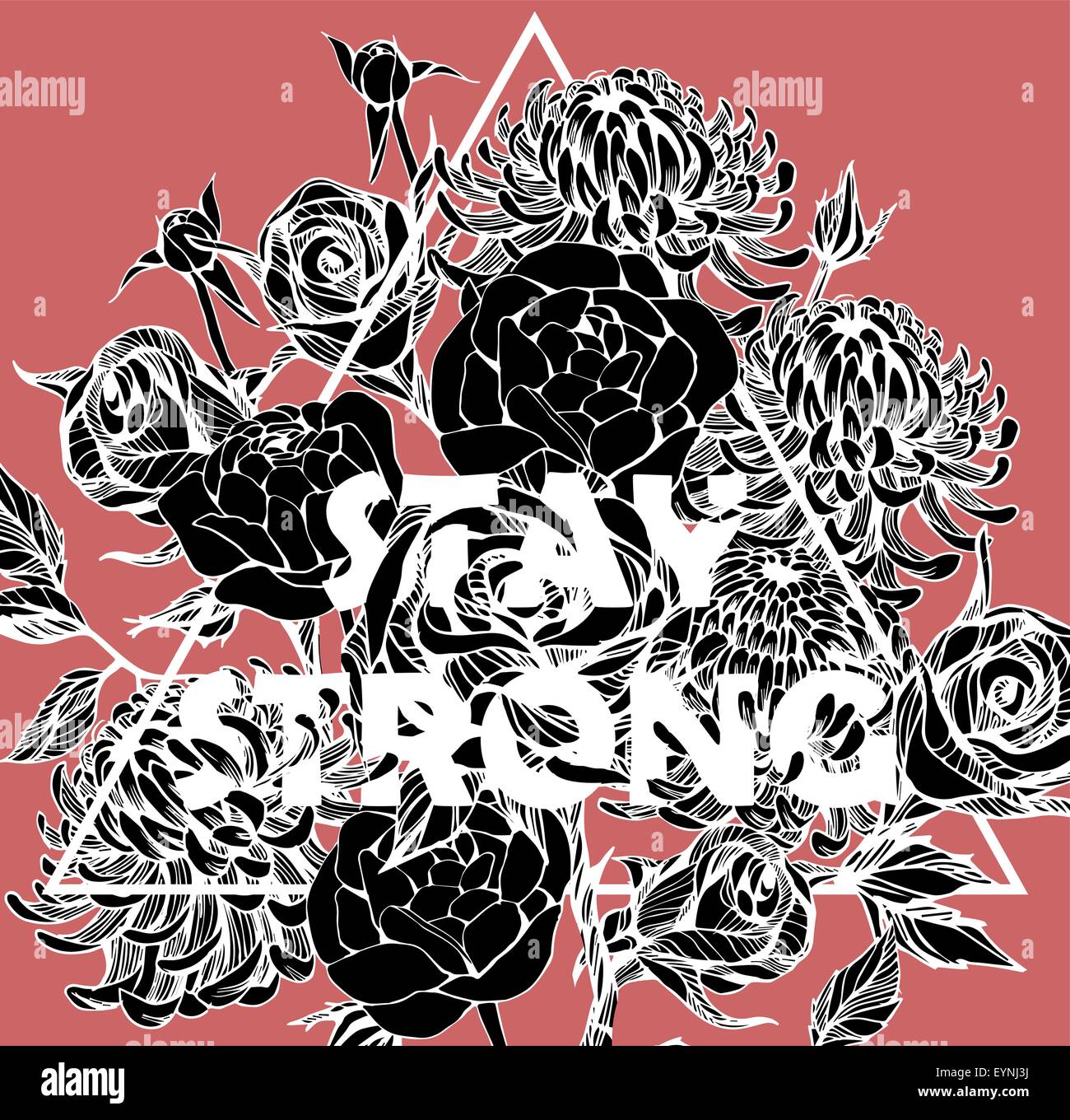 beautiful flower background art Stock Vector Image & Art - Alamy