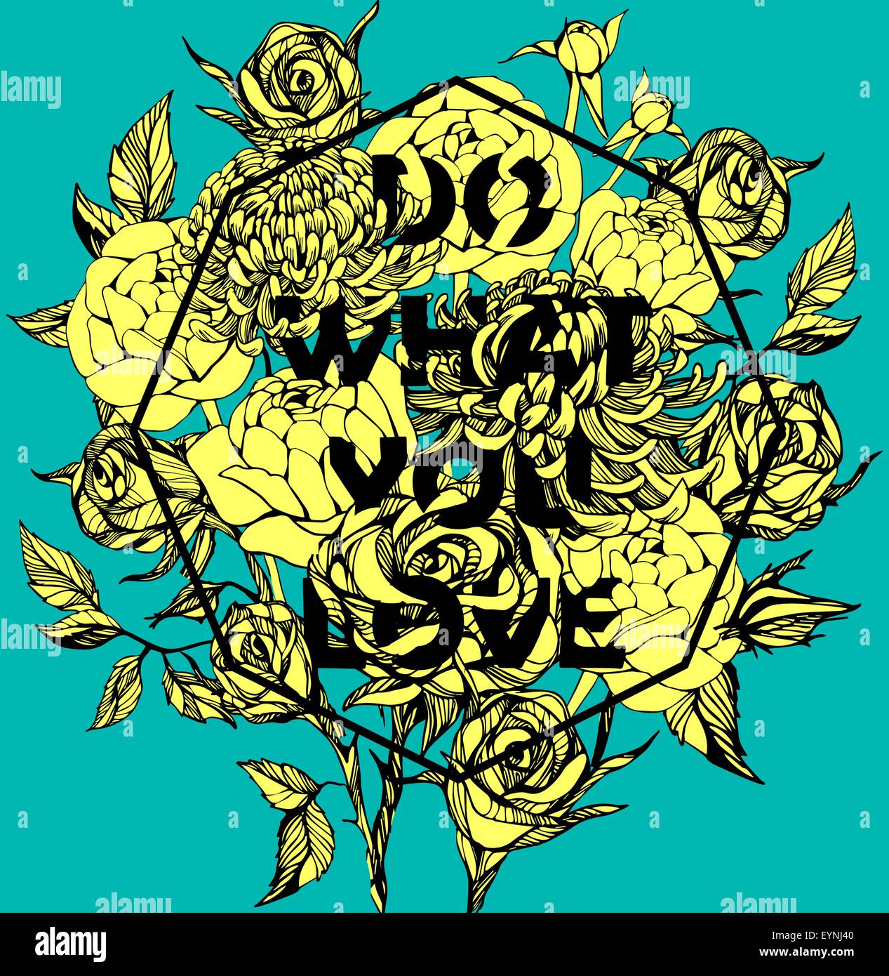 beautiful flower background art Stock Vector Image & Art - Alamy