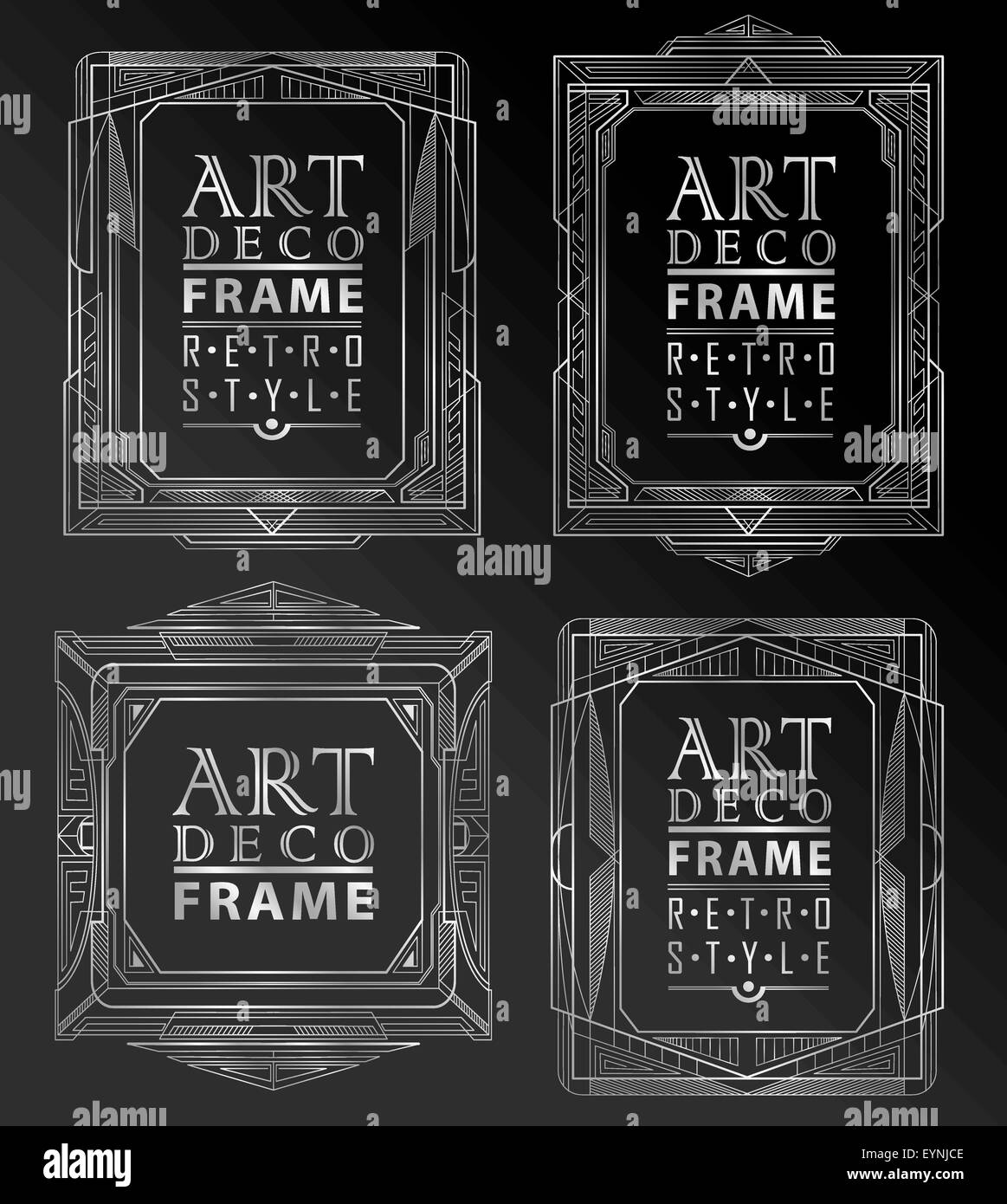 Art deco geometric Stock Vector Image & Art Alamy