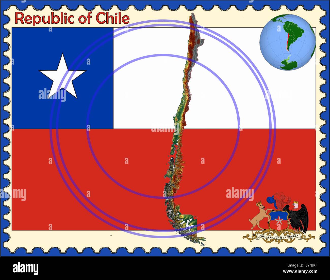 Motto Of Chile High Resolution Stock Photography and Images Alamy