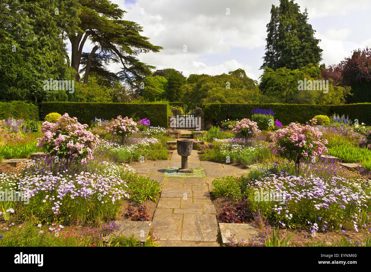 Garden corner border hi-res stock photography and images - Alamy