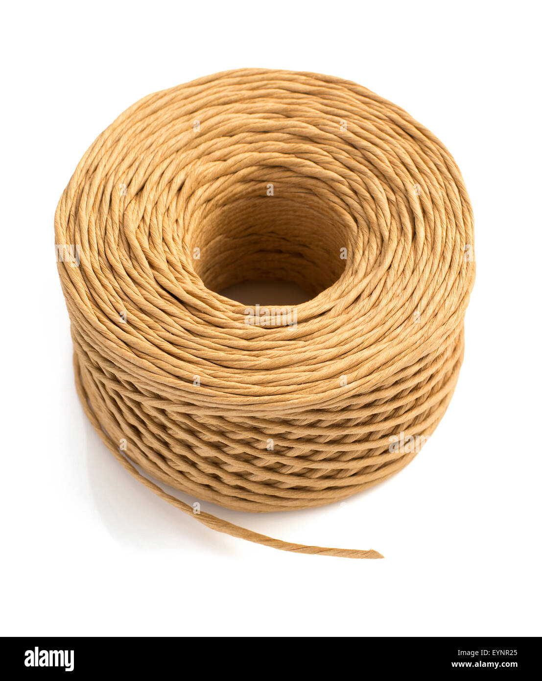 roll of twine cord isolated on white background Stock Photo Alamy