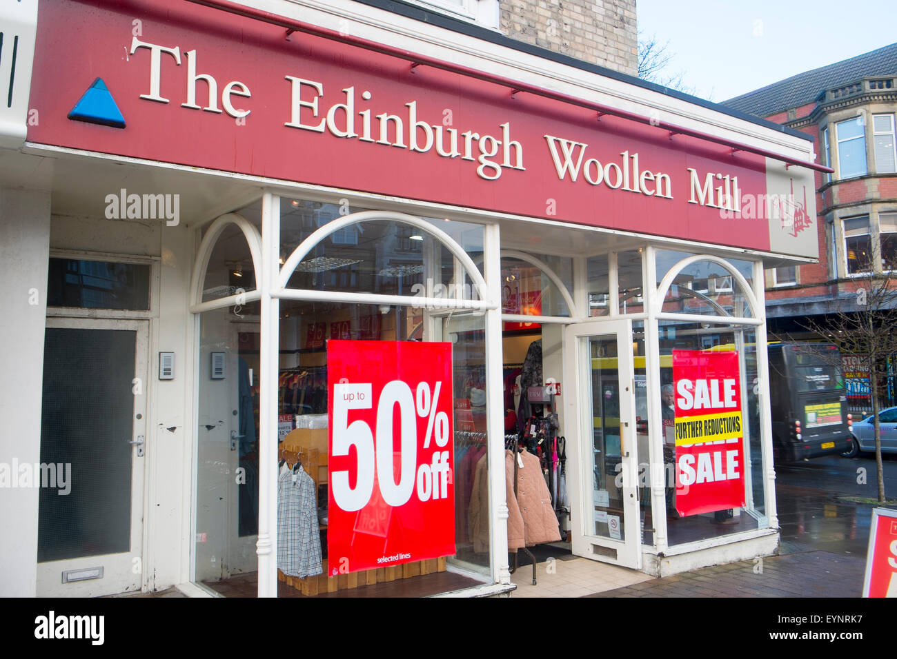 The edinburgh woollen mill store hires stock photography and images