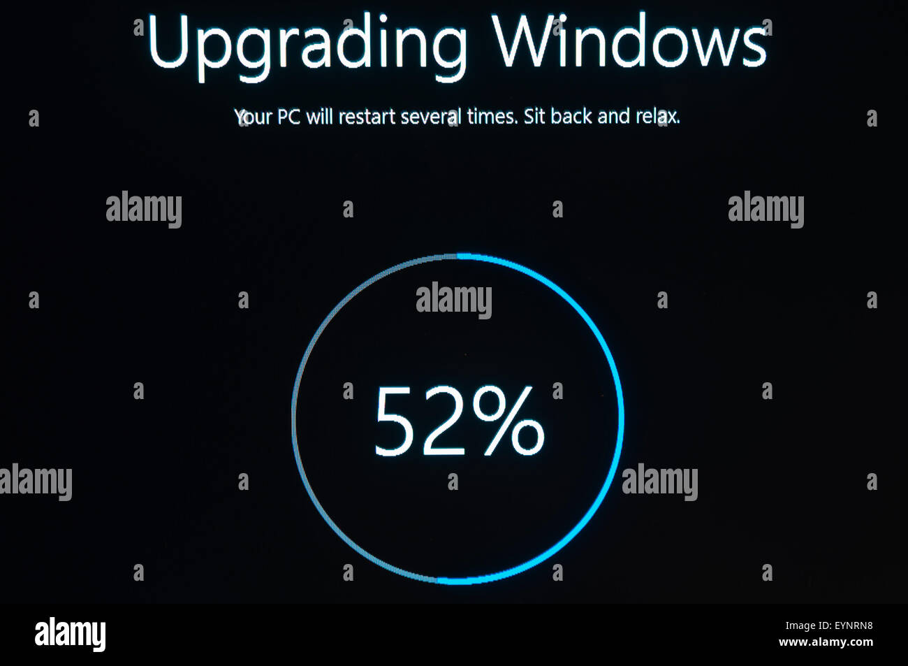 01 Aug 2015 - Millions of PC users around the world have been installing Windows 10 as part of a free upgrade from Windows 7, 8 and 8.1. Stock Photo