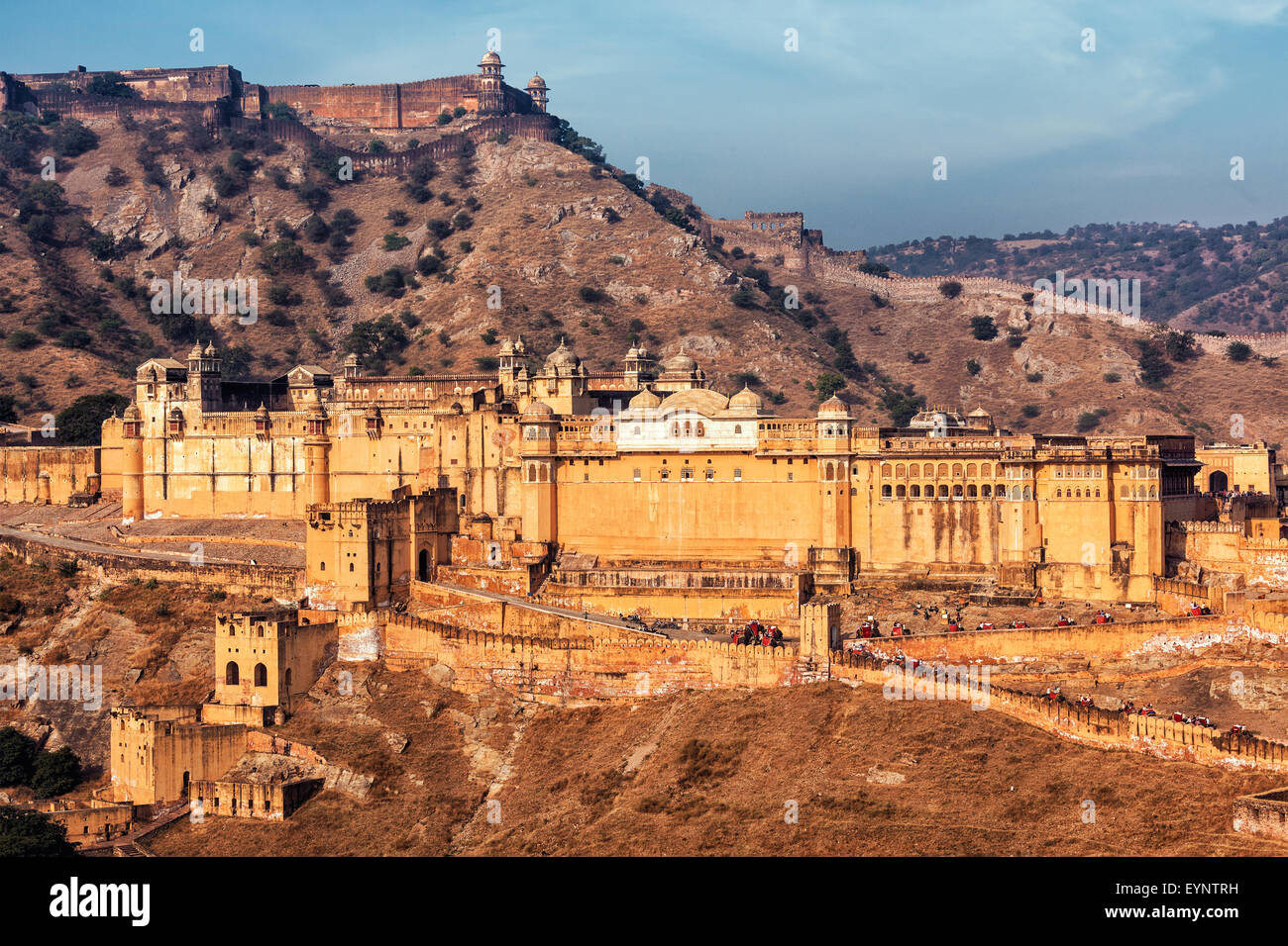 Amer Amber fort, Rajasthan, India Stock Photo