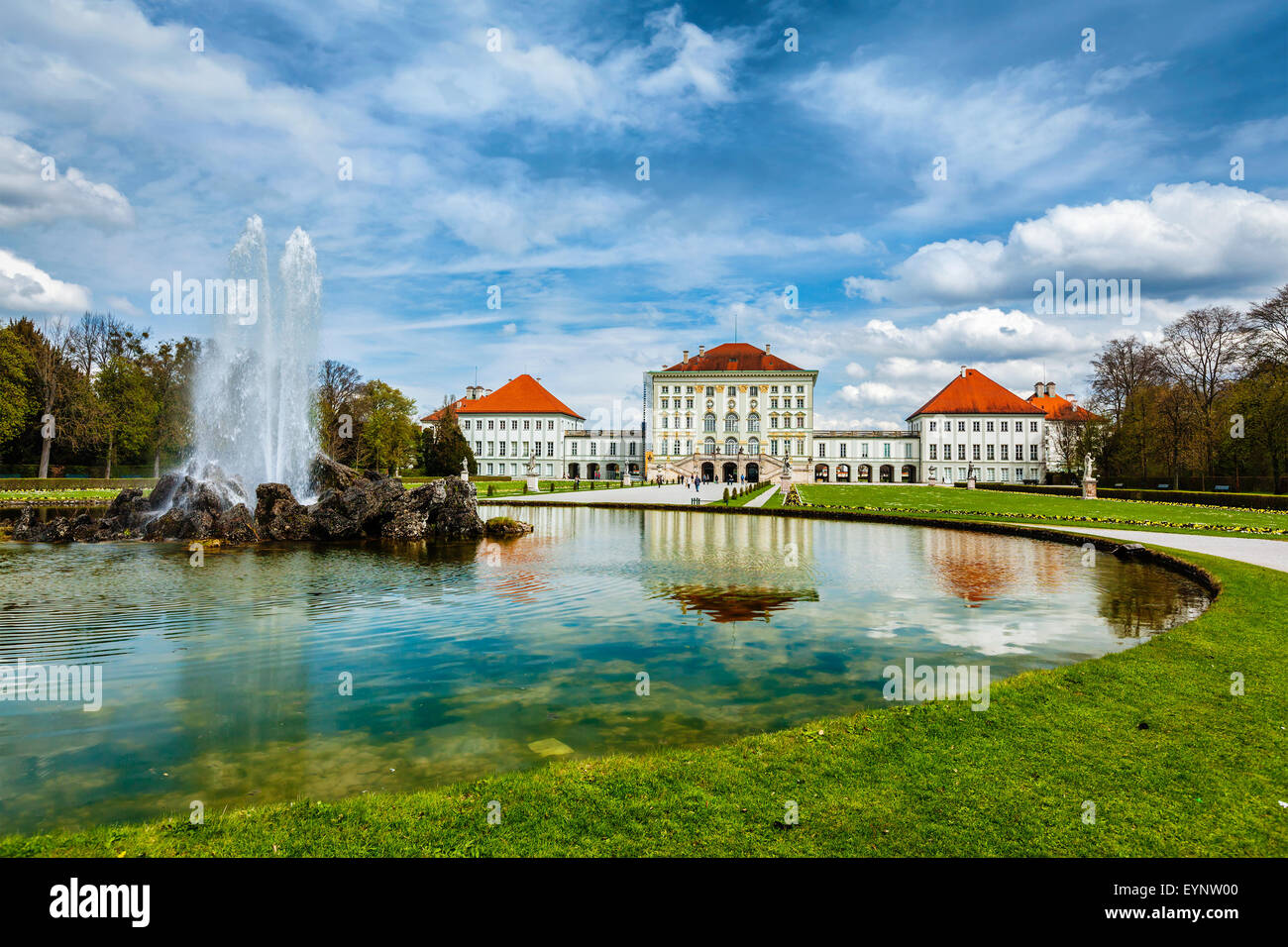 Nymphenburg Palace. Munich, Germany Stock Photo