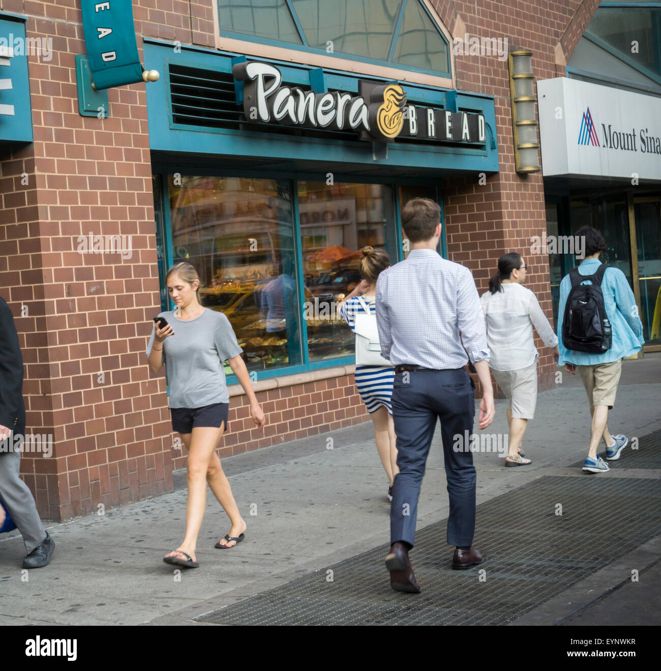 A Panera Bread Cafe In New York, On Tuesday, July 28, 2015. The Fast ...