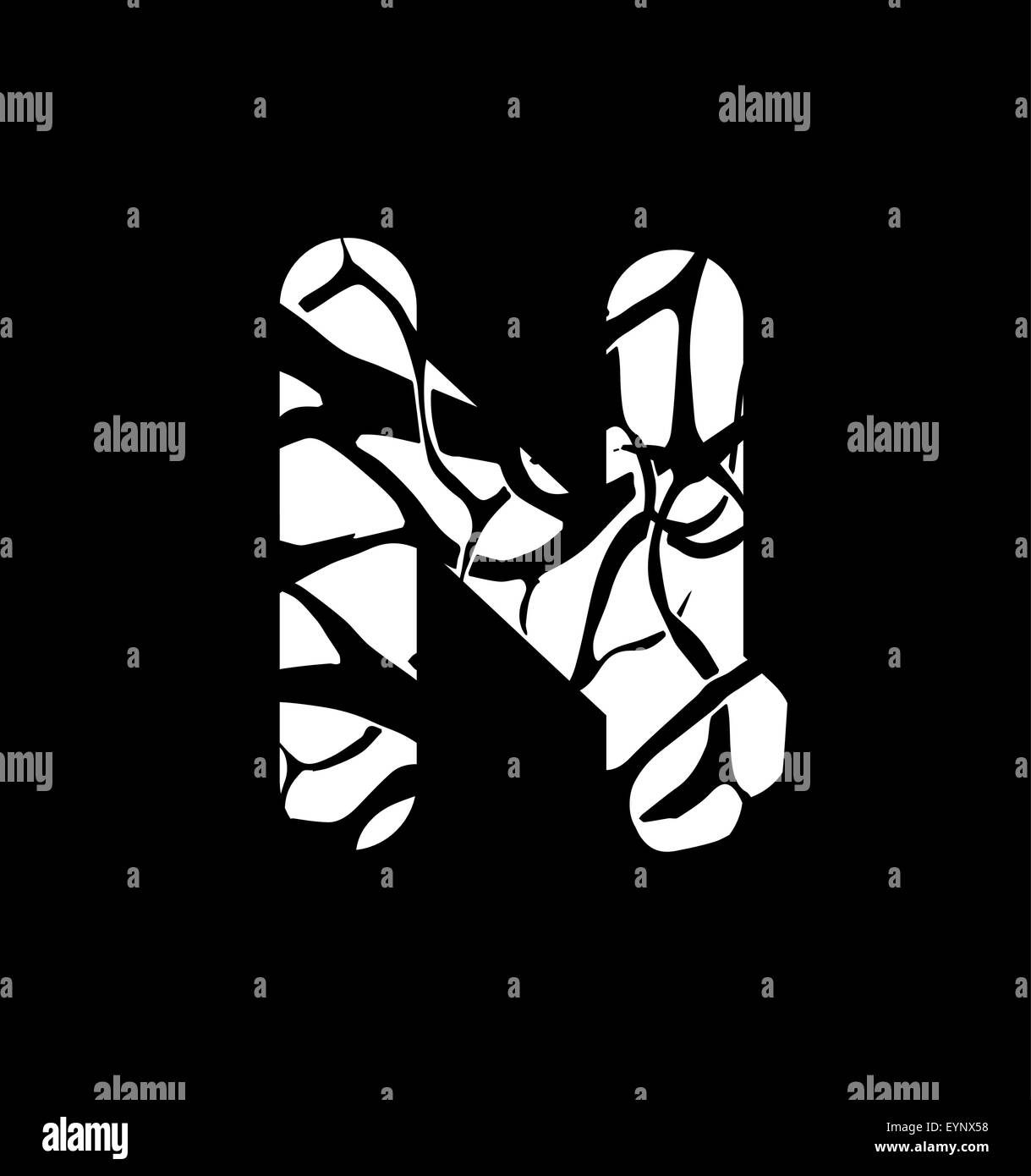 Vector alphabet and general typography Stock Vector Image & Art - Alamy