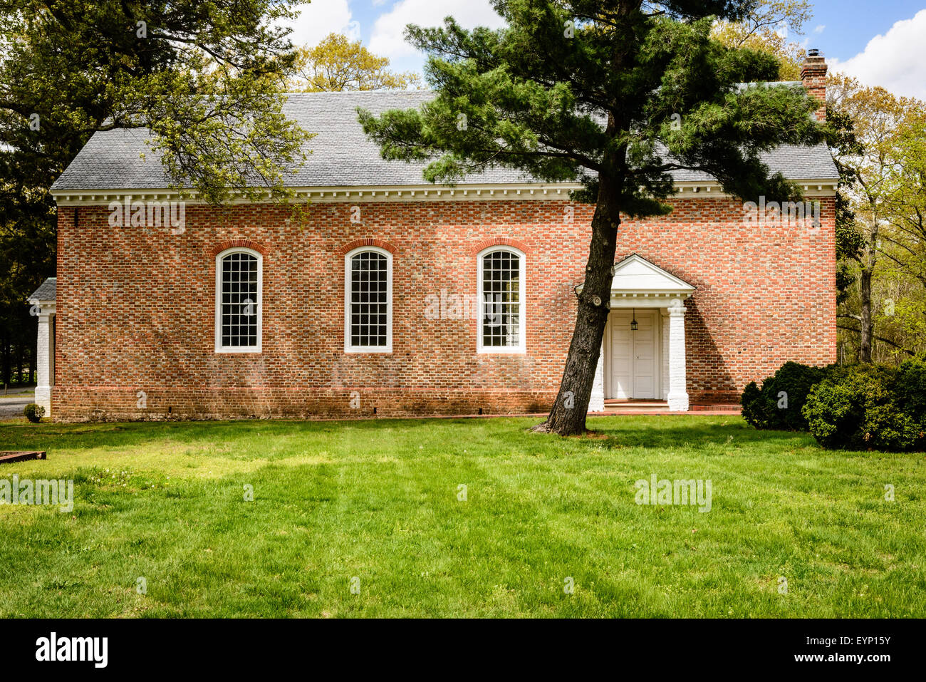 Fork Church, Old Ridge Road, Doswell, near Ashland, Virginia Stock
