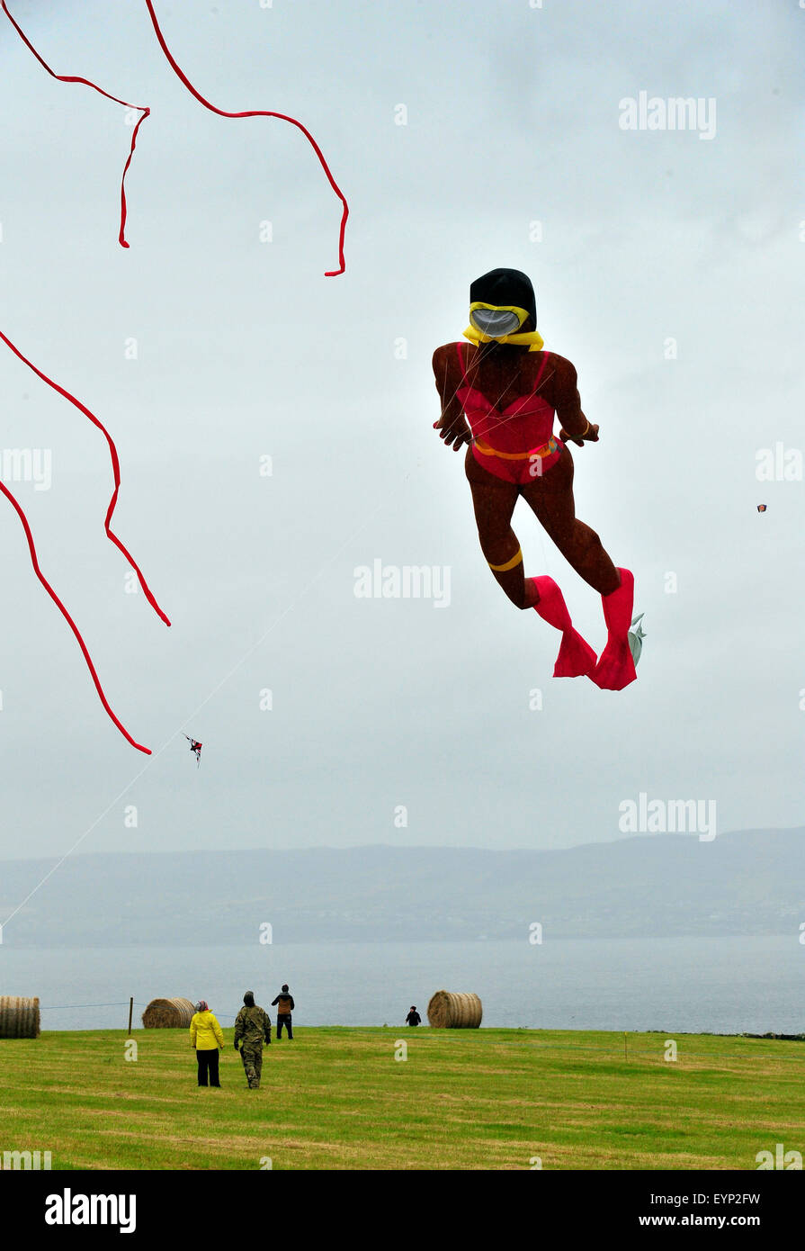 Downhill Demesne Kite Festival, County Londonderry, Northern Ireland