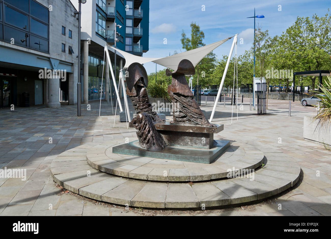 Theatre District in Milton Keynes Stock Photo Alamy