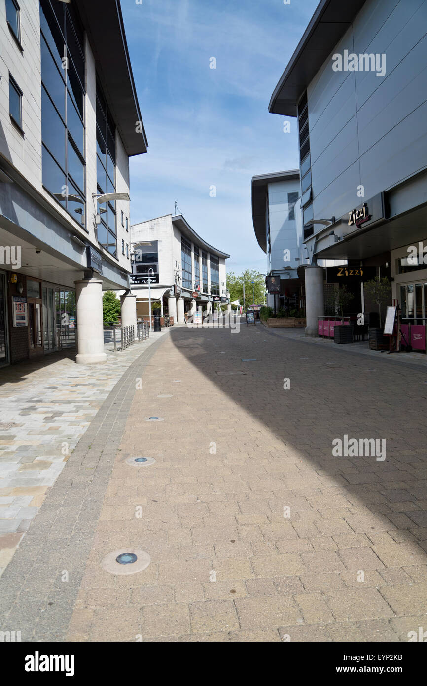 Theatre District in Milton Keynes Stock Photo Alamy
