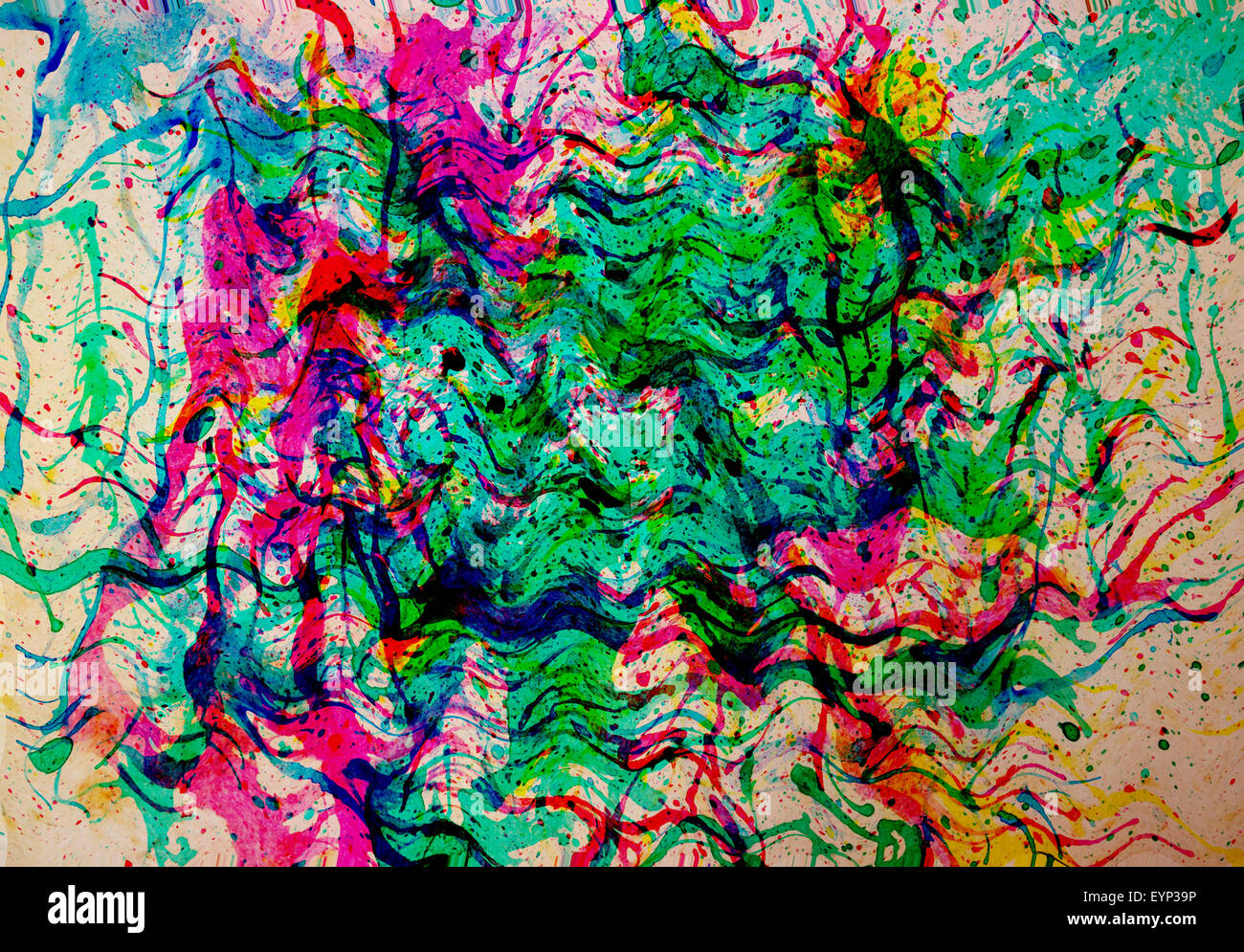 abstract multi watercolor texture background Stock Photo - Alamy